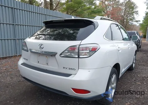 2010 Lexus Rx 350 z USA, uszkodzony, nr VIN 2T2BK1BA8AC069388